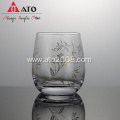 Lovely Glass Hand Painted Wine Water Glass Cup